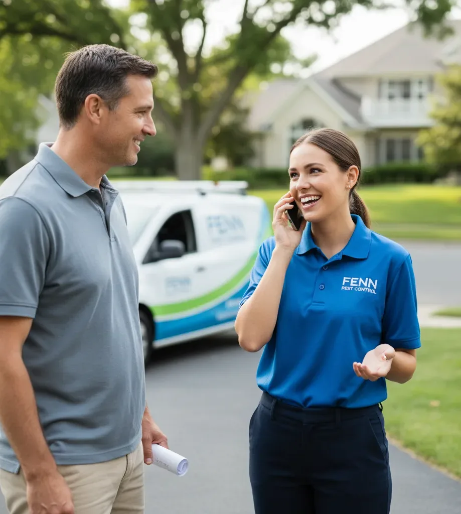 Fenn Pest Control customer support in Marbury